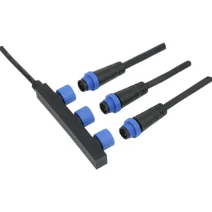 Đầu nối cáp nối 2 Pin chống nước M15 F IP68 cho đèn ngoài trời