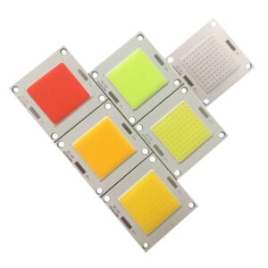 Chip led COB 50W kiểu TF - Vàng: Input 32Vdc