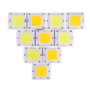 Chip led COB 50W kiểu TF - Trắng: Input 32Vdc