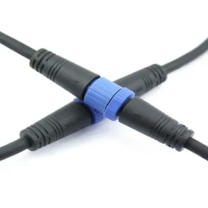 Đầu nối cáp nối IP68 M15 2pin 24AWG