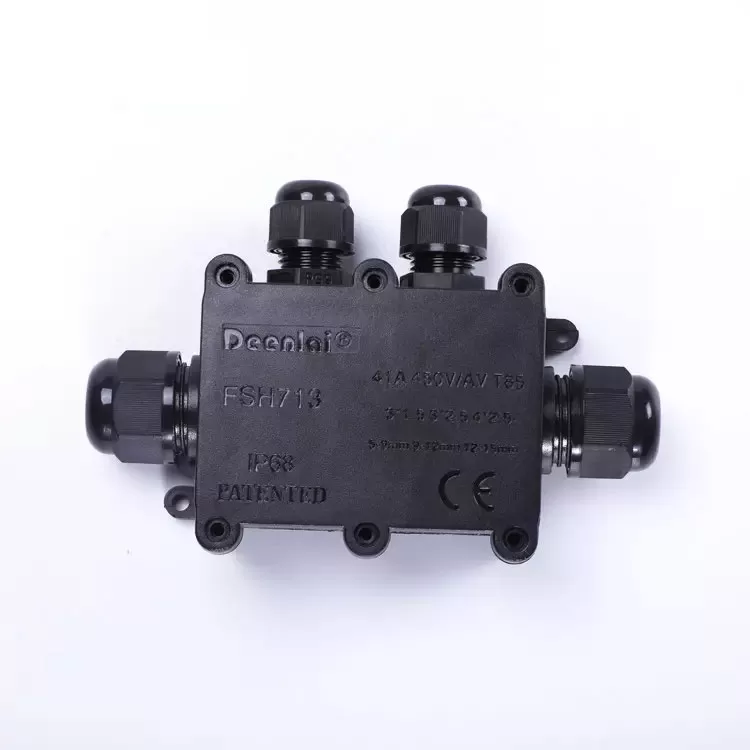 Hộp nối chống nước 4 ngả ngoài trời IP68 FSH713-4